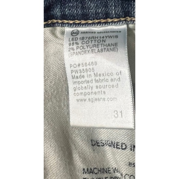 AG Jeans Alexxis Boot High Rise Vintage Fit Flare Leg Denim Jeans Women's Size31 - Picture 3 of 6